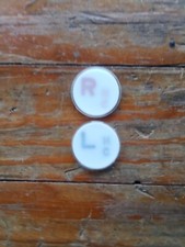 Xray Markers Initials HC White One Set