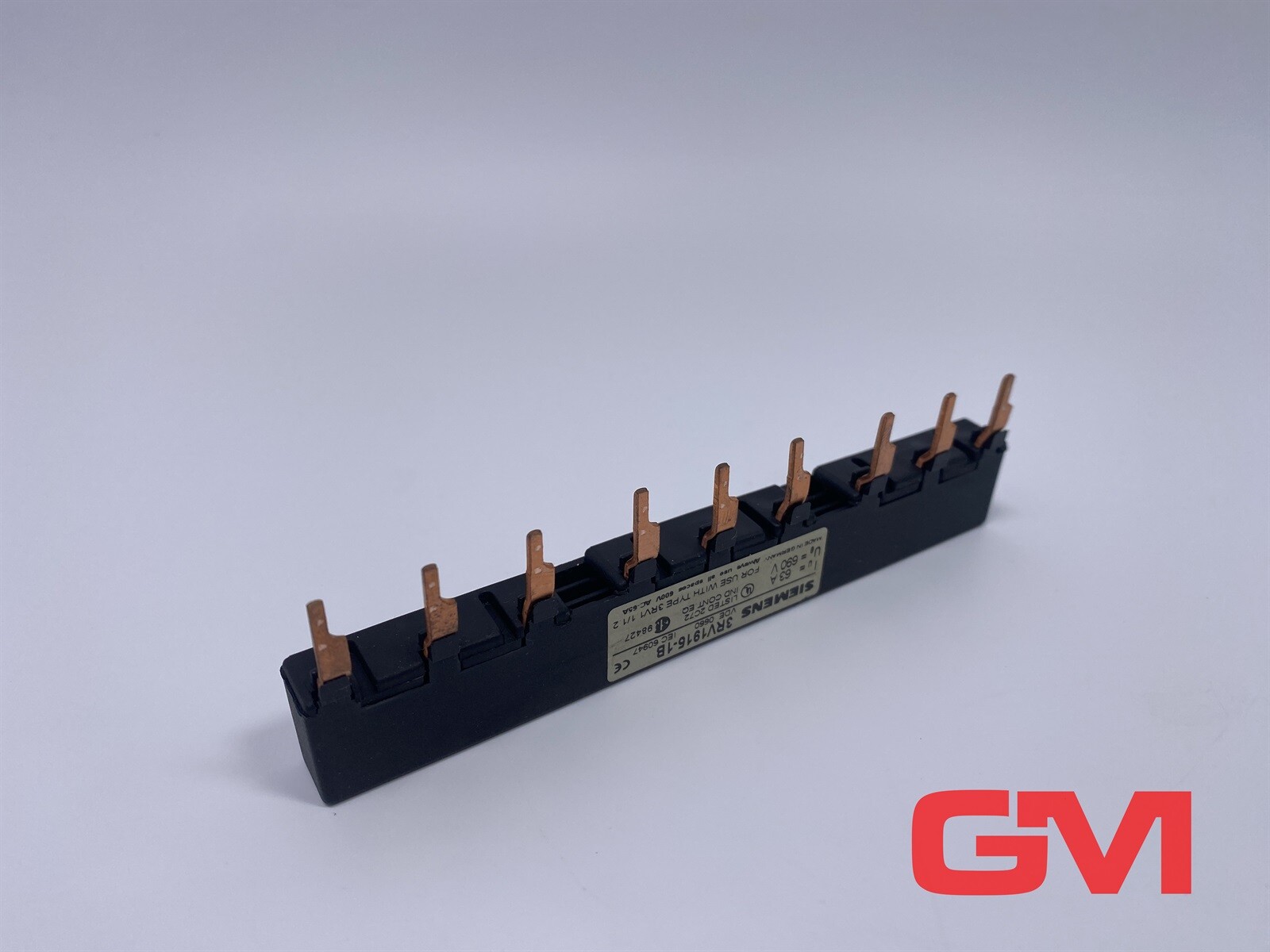 Siemens 3-Phase Busbar 3RV1915-1B 63A 690V For 3 Switches