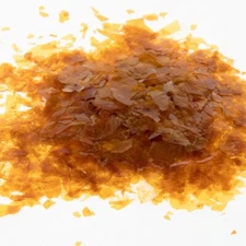 Ottosson Fargmakeri - Shellac Flakes TN Orange 1kg