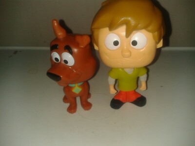 Sammlerstück 2020 McD's Scooby & Shaggy Wackelkopf Spielzeug. (A4)