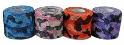 Andover COFLEX 2'' Bandaging Tape Flexible Wrap PET FLEX 36 Count CAMO Pack