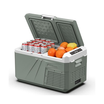 Alpicool 12V Refrigerator Freezer, Portable Refrigerator for Car with Dual Zo...
