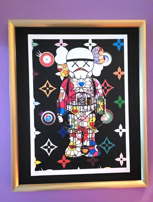  Death NYC Large Framed 16x20in Pop Art Certified Personage XX  *