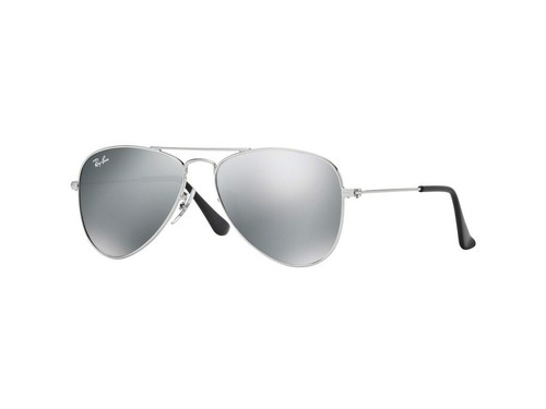 Occhiali da Sole Ray-Ban Autentici RJ9506S JUNIOR AVIATOR argento mirror  212/6G | eBay