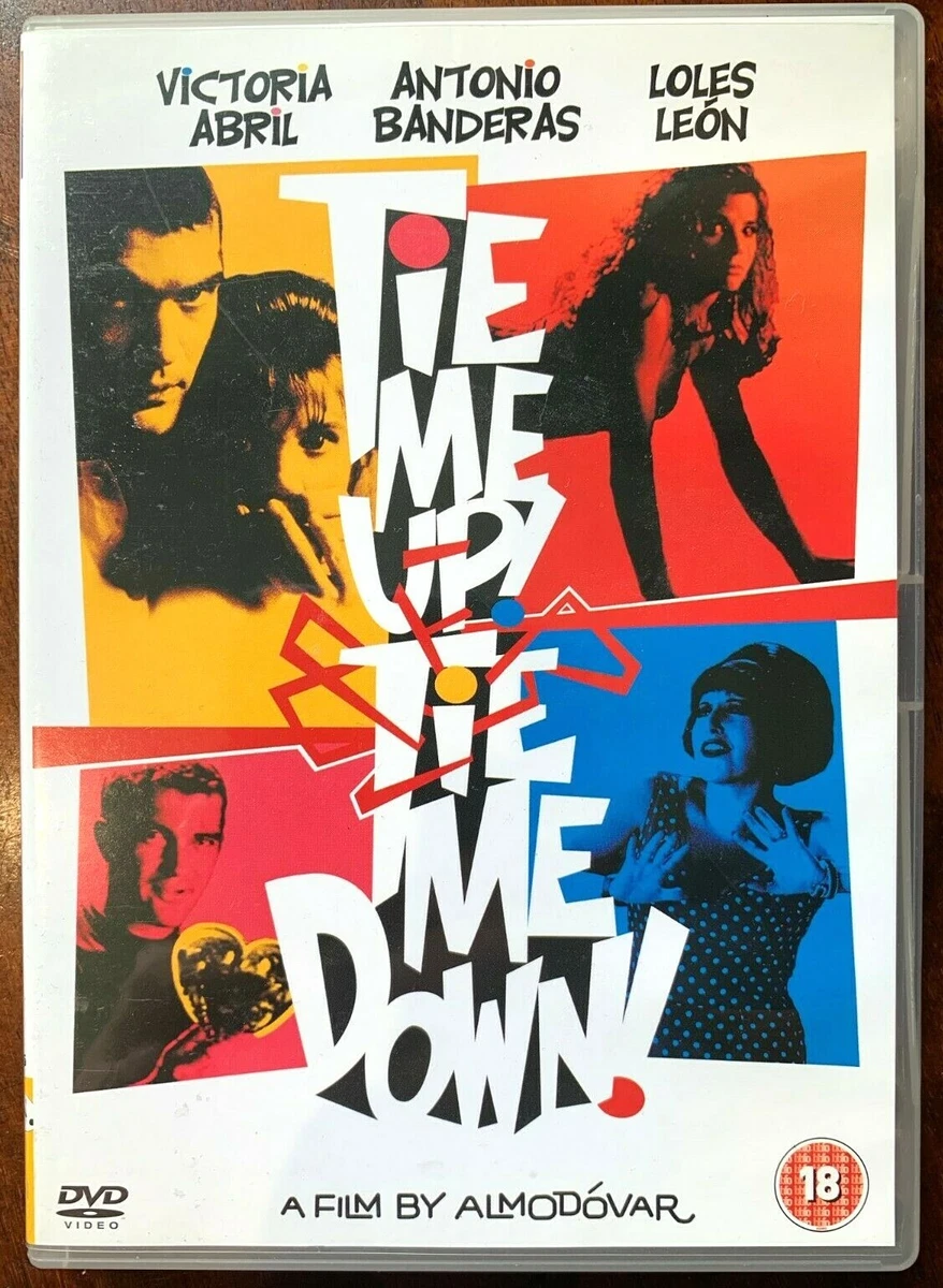 Tie Me Up tie me Down DVD 1989 Almodovar Spanish Hostage Drama Classic |  eBay