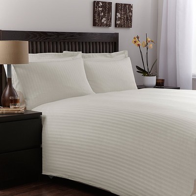 Charlotte Thomas Satin Stripe 1 2 200 Thread Count Duvet Cover