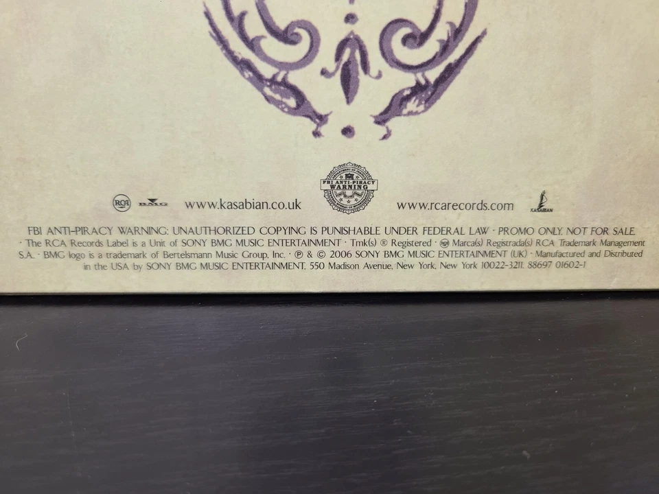 KASABIAN--Empire--10" Vinyl Single--Radio Edit, Jacz Kooner Remix--RCA Promo  Foto 4 de 4