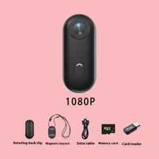 4K Mini Black Action Camera Helmet Cam for Motorcycle Outdoor Sports Body Cam