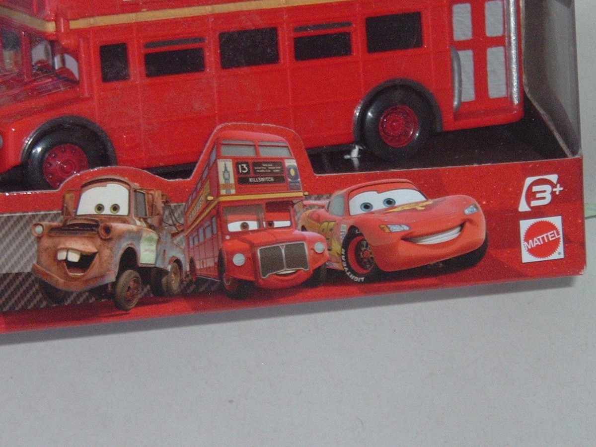 Disney Pixar Cars 2 Character Stars 3 Pack Lightning McQueen Mater
