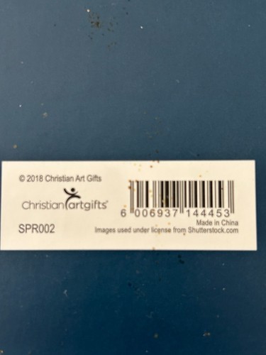 Cuchara Descanso Olive Trust Always Salm. Regalos de arte cristiano 52:8-9 (nuevo en caja) -2018 - Imagen 3 de 7