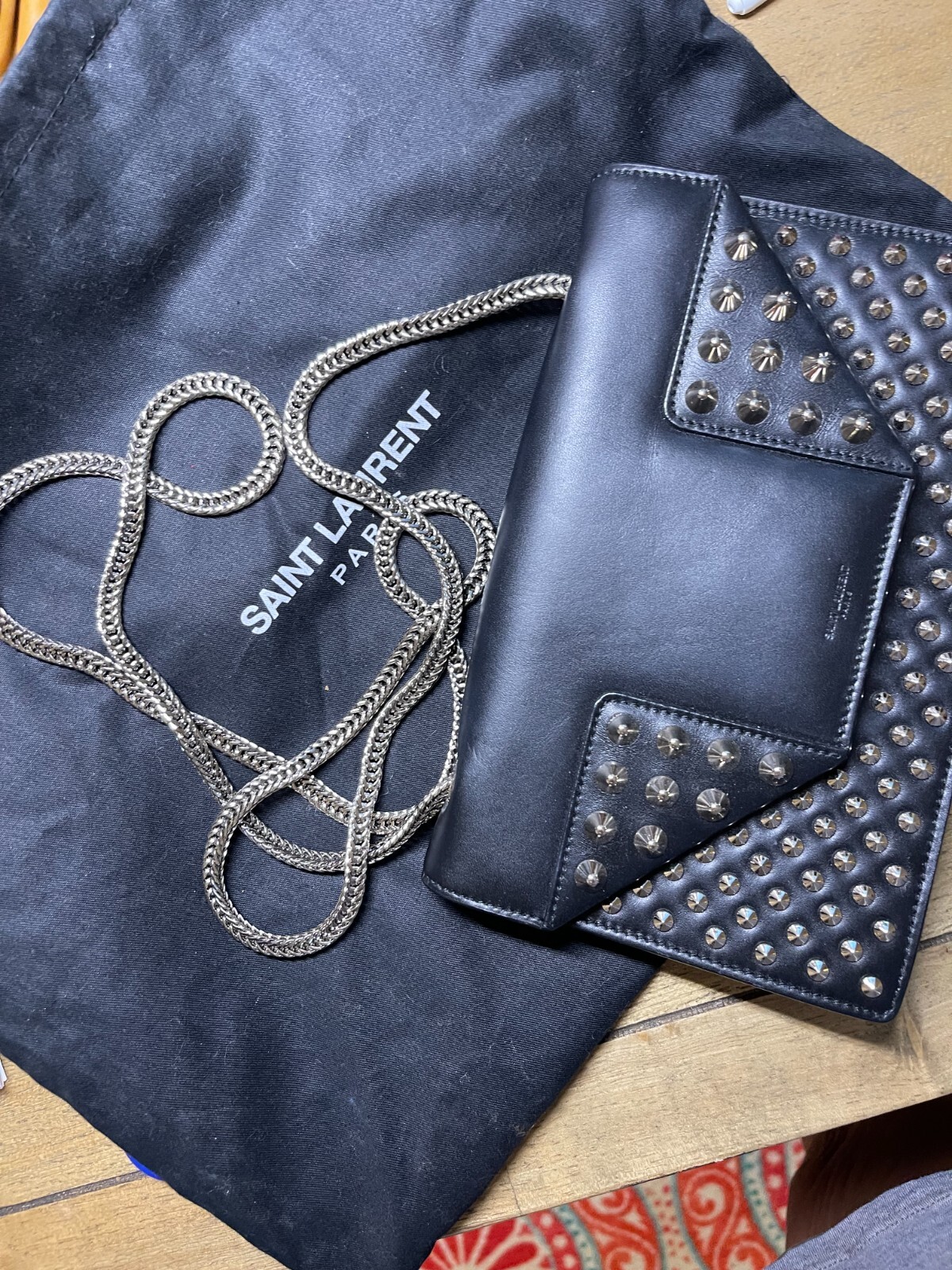 SAINT LAURENT Mini Betty Borsa a tracolla Usata