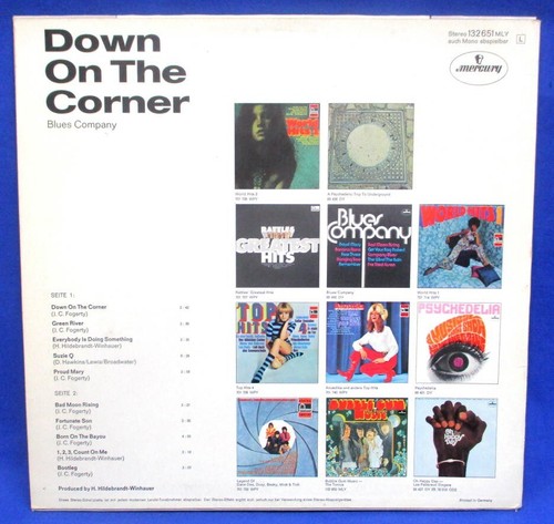 LP BLUES COMPANY -DOWN ON THE CORNER / CCR / RATTLES Side-Project / GER MERCURY - Bild 2 von 4