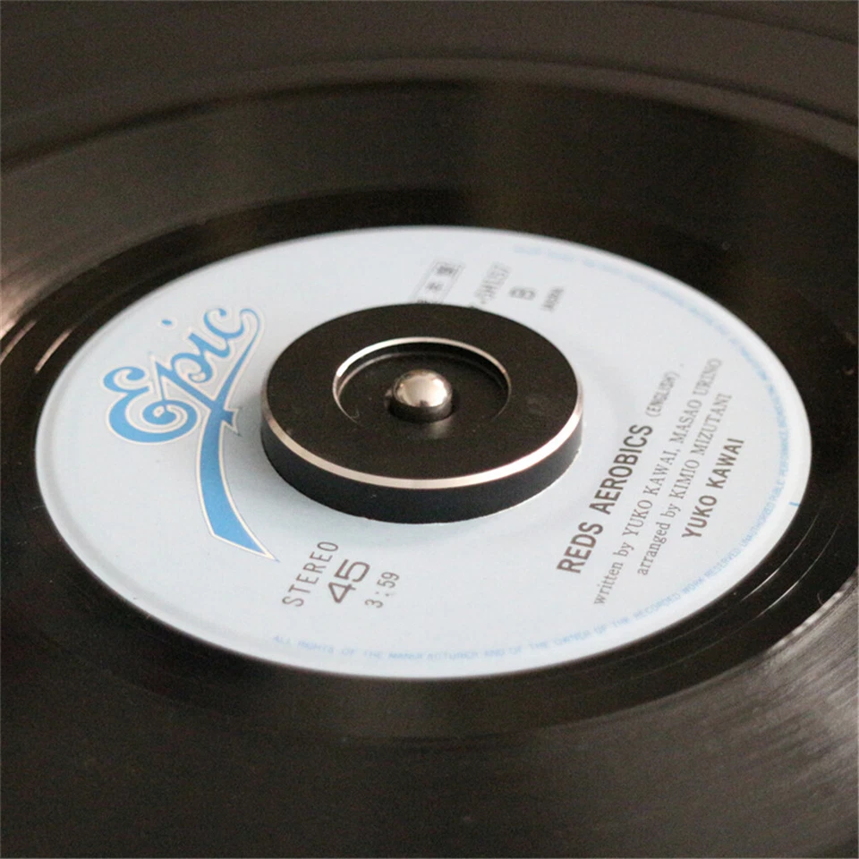 45 RPM 7 inch EP Record Turntable Phonograph Vinyl Technics Center Adapter - Image 2 of 4