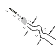 For 98-2004 Ford F150 Performance Dual Exhaust Muffler Pipes Aluminized Muffler