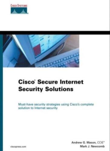Cisco Secure Internet Security Solutions (serie Cisco Press Core) - Imagen 1 de 1