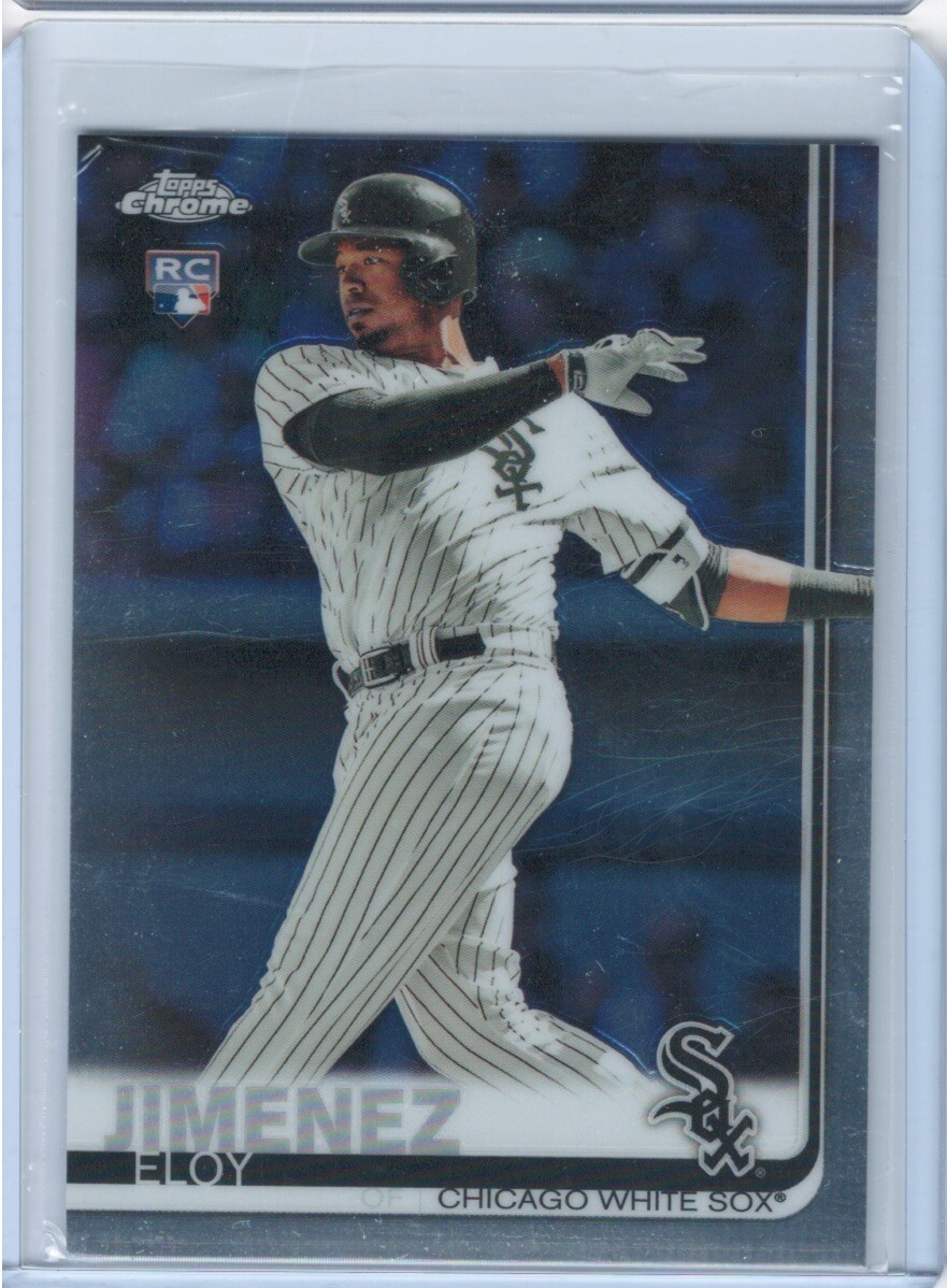 2019 Topps Chrome 202  Eloy Jimenez Chicago White Sox  RC
