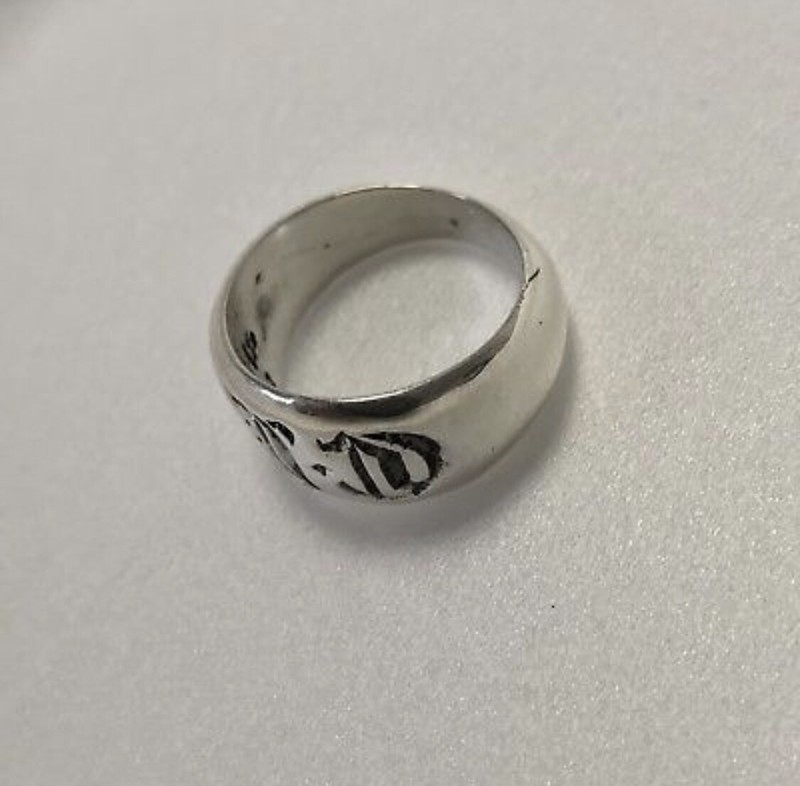 Chrome Hearts Authentic ￼sterling silver signature FU ring Size 9