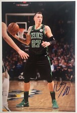 21) Daniel Theis signiert Basketball NBA Gro&szlig;foto Unterschrift Autogramm signed