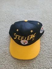 Vintage Team NFL Drew Pearson Co.  Pittsburgh Steelers Youth Snapback Hat NWT
