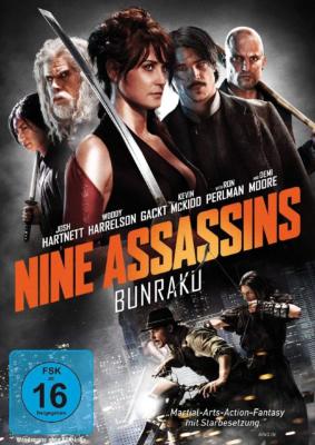 NINE ASSASSINS - HARTNETT,JOSH/MOORE,DEMI/HARRELSON,WOODY/+   DVD NEU
