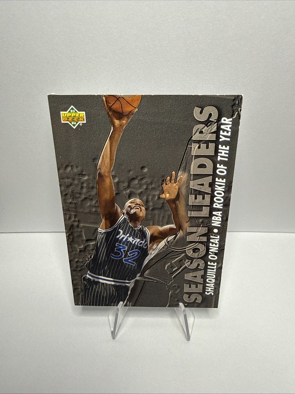 Shaquille O'Neal 1993-94 Upper Deck Season Leaders NBA Rookie Orlando Magic #177