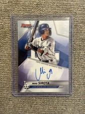 2025 Bowmans Best Mike Sirota On Card Auto Dodgers Prospect