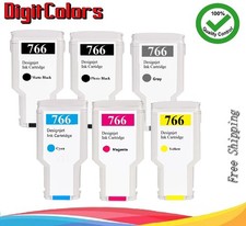 Any 3 Colors of 766 compatible ink cartridge for HP DesignJet XL3600/3600dr
