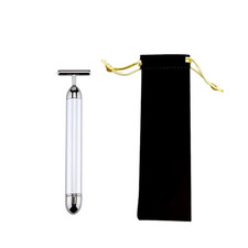 24K Gold T Beauty Roller Energy Roller Electric Face-Lifting Facial Massage