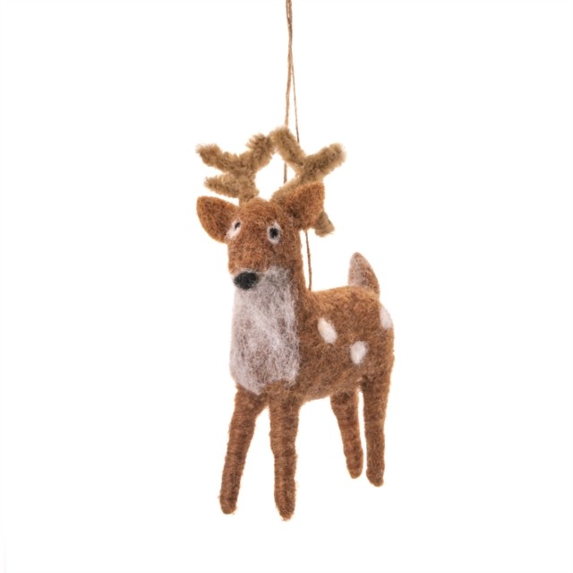 Deer Felt Decoration (General merchandise)