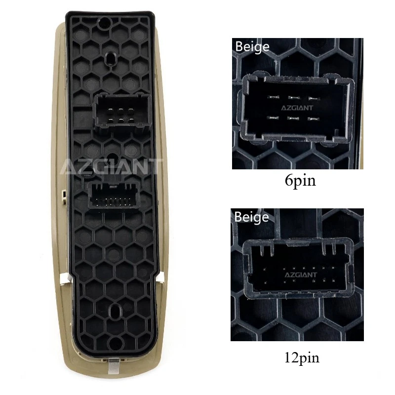 Interruptor de ventana del lado del conductor delantero izquierdo para Renault Fluence LZ 2008-2016 1.5 DCI Foto 3 de 4
