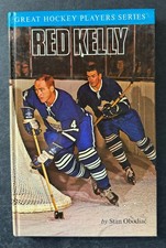 Toronto Maple Leafs Red Kelly Signed Autographed Book NHL Hockey Stanley Cup