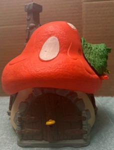 Smurf Mushroom House | eBay
