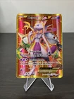 Pokémon Mewtwo EX TCG Full Art Holo Rare Breakthrough-Secret 164/162 *damaged*
