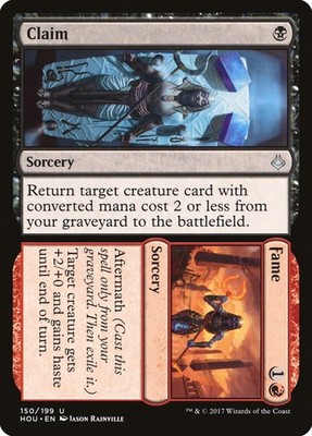 MTG Magic the Gathering Claim (150/257) Hour of Devastation NM