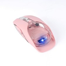 Wireless Bluetooth Mouse,Rechargeable BT  2.4G Dual Mode Transparent Magneti...