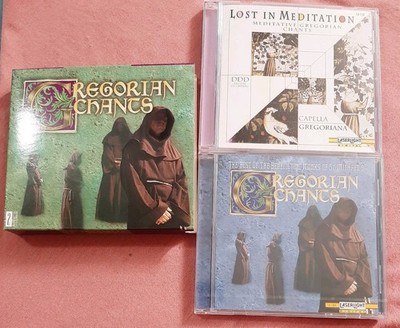 Gregorian Chants 2 CD box set Lost In Meditation 14157 Gregorian Chants 14164