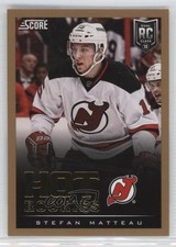 2013-14 Score Hot Rookies Gold Stefan Matteau #640 0a4