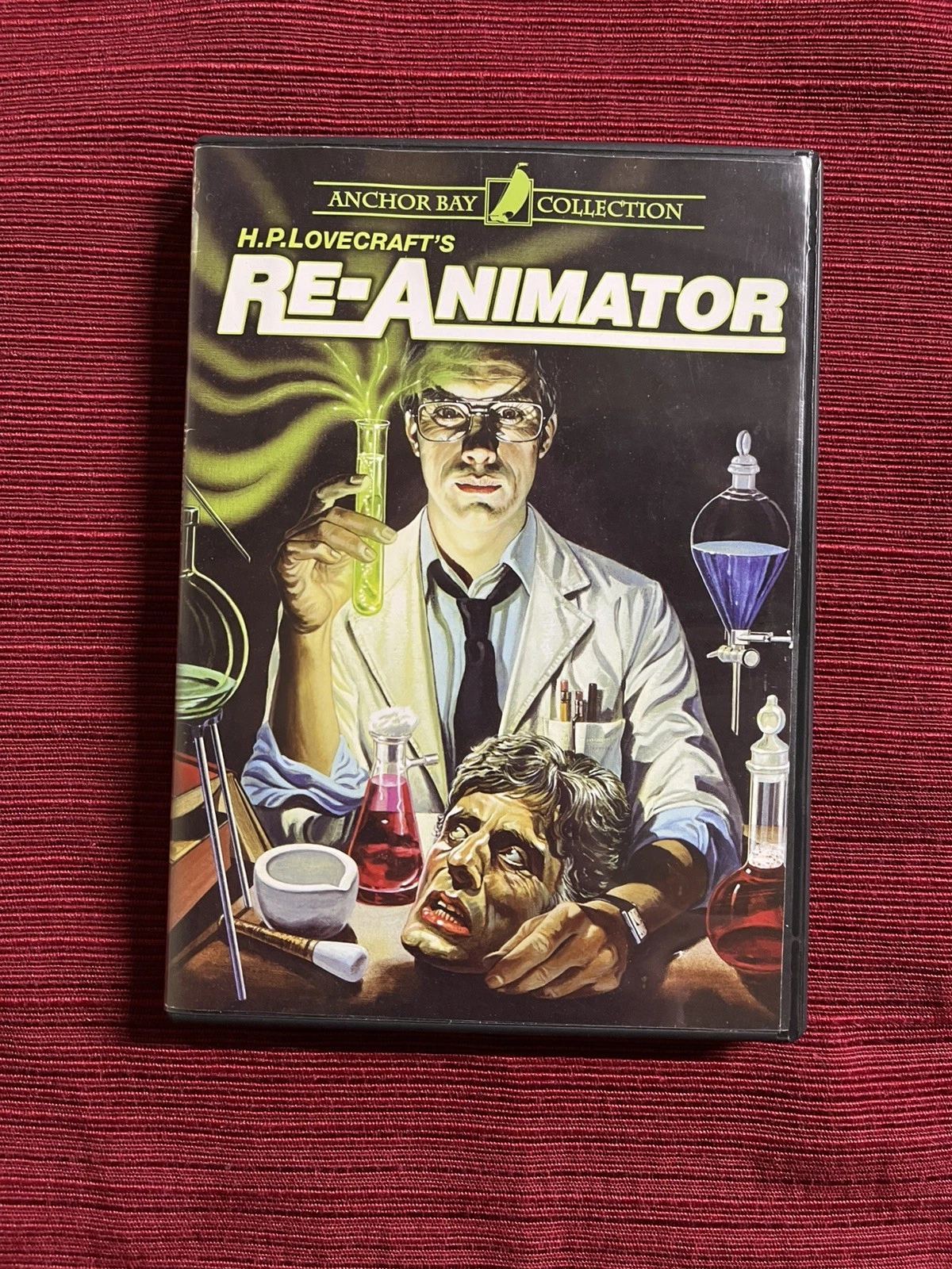 Re-Animator Anchor Bay DVD - Stuart Gordon 80s Cult Horror Zombie 2-Disc Set image 1