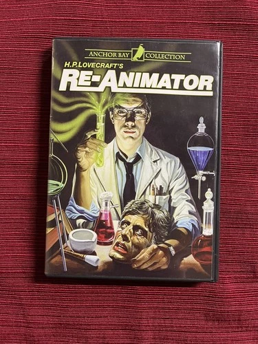 Re-Animator Anchor Bay DVD - Stuart Gordon 80s Cult Horror Zombie 2-Disc Set video thumbnail