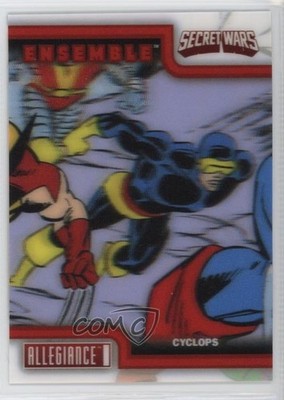 2024 Upper Deck Allegiance: Marvel Secret Wars 1984 Ensemble Cyclops #E-21 1e4o