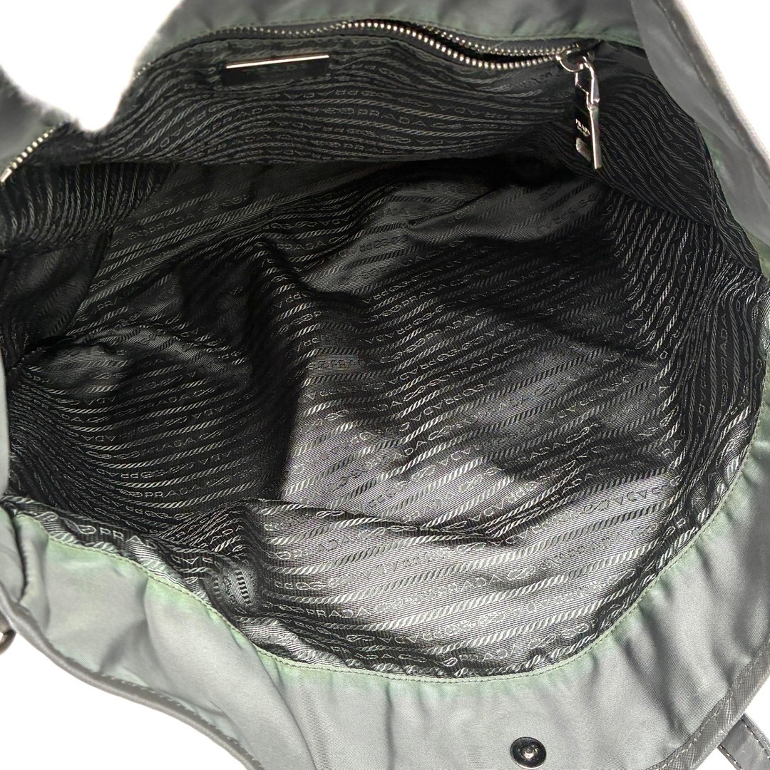 PRADA Tote Bag Robot Studs Stone Patchwork Bijou … - image 7