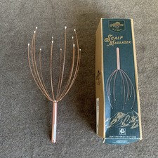 Adventure 12-Point Head Scalp Massager Rose Gold Tone For Better Circulation