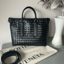 Stunning NEW Bottega Veneta  bag intrecciato black soft leather - over £3000 new