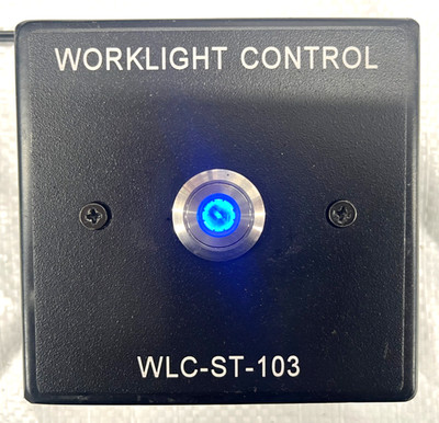 Tasttaster Panel LED ETC. Unison Hausleuchte blau WORKLIGHT Steuerung