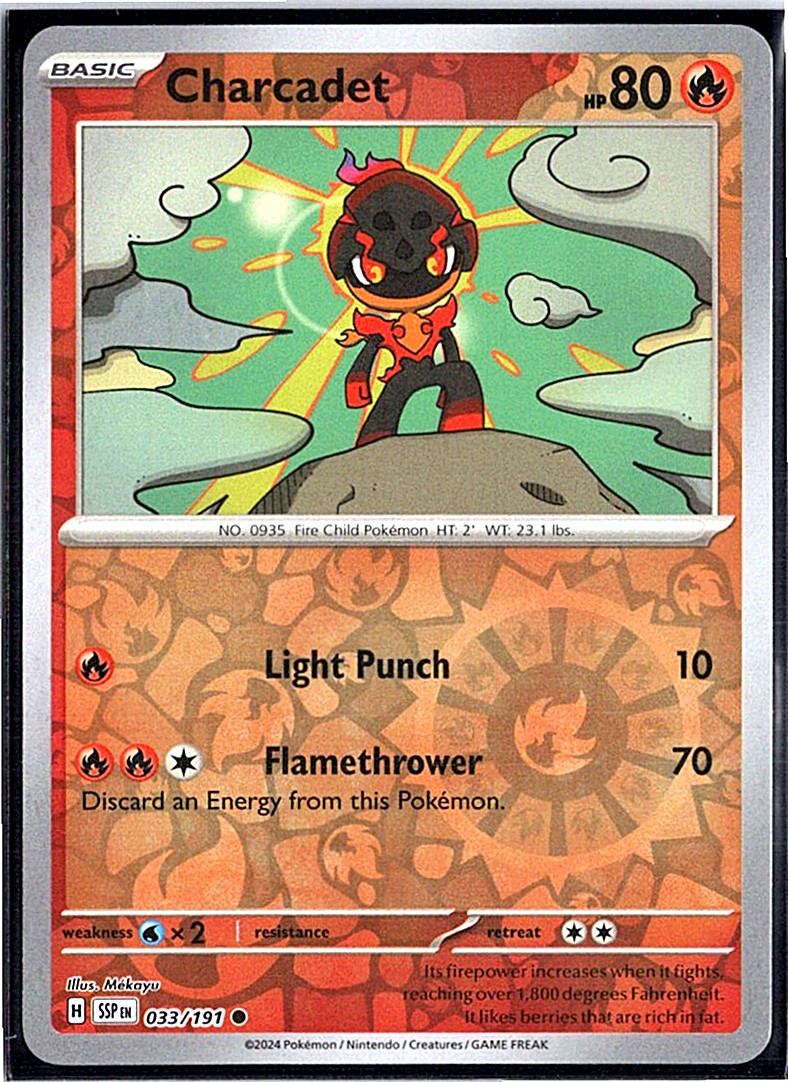 Surging Sparks Reverse Holo / Holo - Pokemon TCG SSP Singles - Choose your card!