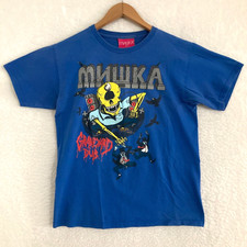 MNWKA Mishka NYC Graveyard Dub Shirt Adult Size S Ash Davies Tattoo USA Made Tee