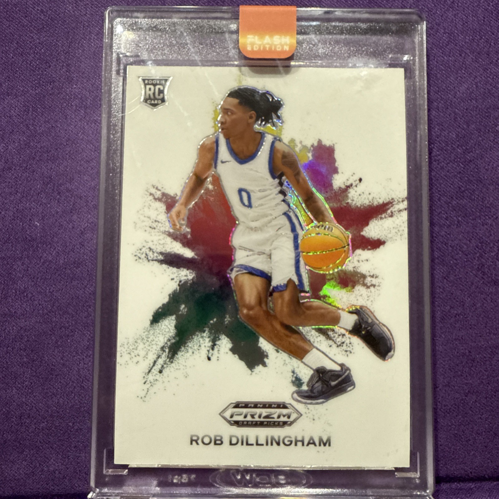 2024 Panini Prizm Draft Picks - Color Blast Rob Dillingham #2 (RC)