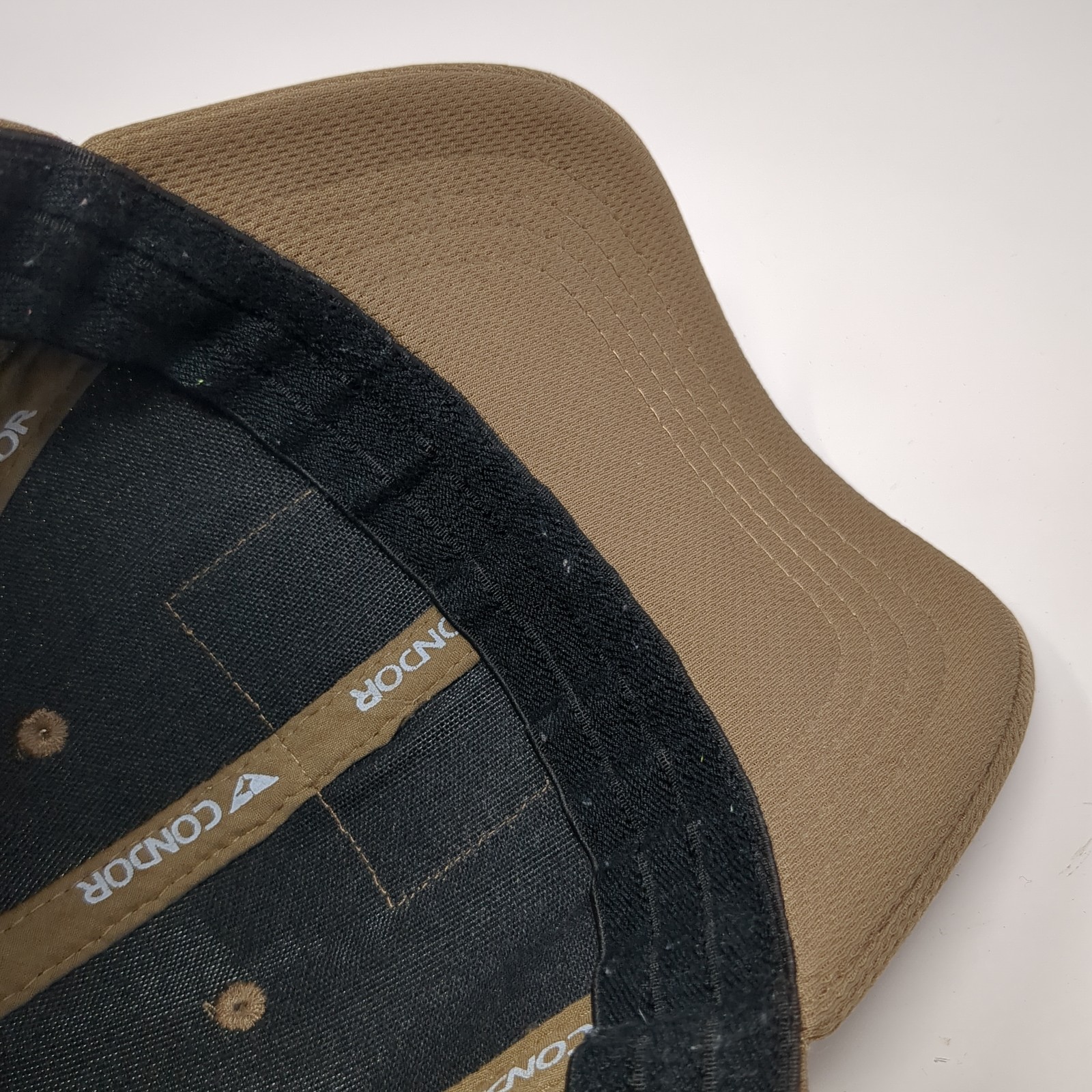 Condor Fitted Baseball Hat Solid Brown Medium Ven… - image 8