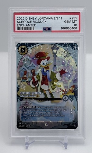 Scrooge McDuck - Reformed Ebenezer graded PSA 10 for sale on eBay