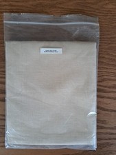 Zweigart Belfast Linen 32ct Cross Stitch Fabric Antique Ivory 27x47 Needlework